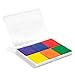 Melissa & Doug Rainbow Stamp Pad - 6 Washable Inks