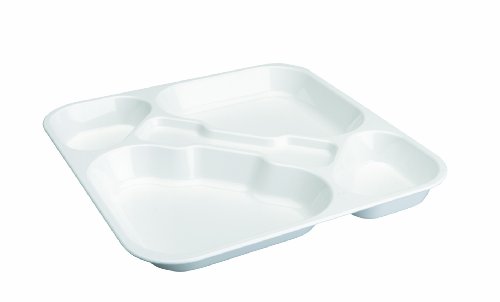 Lacor - 66952 - Bandeja Autoservicio 33x33 Policarbonato -Blanca