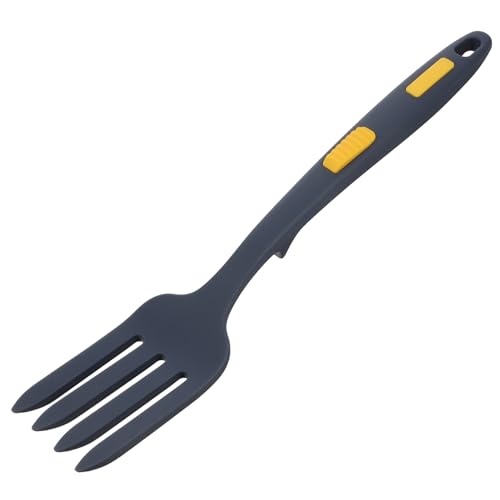 FUNOMOCYA Silicone Pasta Server Fork Large Salad Mixing Fork Reusable Cooking Washable Large for Kitchen