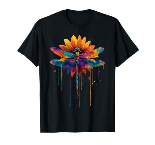 ���̃g���{�����g���{�����w�A�[�g Rainbow Dragonflies art artwork T�V���c