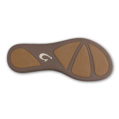 Image of OluKai Honu Women's Beach Sandal, Soft & Comfortable Full-Grain Leather, Easy Slip-On Flip-Flops, Everyday, All-Day Comfort & Style