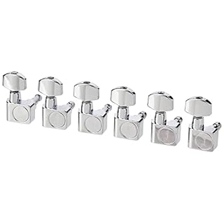 Fender »American Professional » Set de mécaniques en ligne – Chromé - Les Beatles, Paul McCartney, John Lennon, RIngo Starr, George Harrison