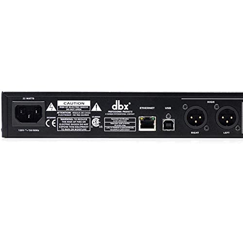 Crossover Digital DBX PA2 Preto 220V