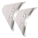 UKCOCO Ausgussabdeckungen aus Edelstahl Dreieck für Wasserkocher Spritzschutz und Staubschutz...