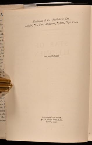 Star of Ill-Omen B0000CI8A1 Book Cover