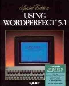 Paperback Using WordPerfect 5.1 Book