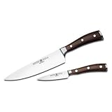  Wusthof Ikon Blackwood Prep / Starter Messer-Set, 20,3 cm / 8,9 cm Schäler, 2-teilig