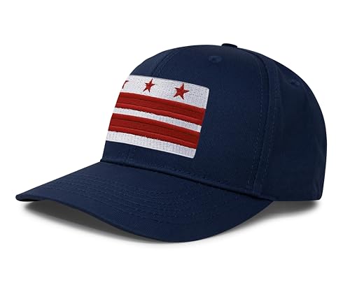 Image of International Tie City Hat for Men and Women, Adjustable Snapback Trucker Baseball Cap with Embroidered Patch