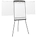 Quartet Easel, Magnetic Whiteboard/Flipchart, 27" x 35", 70" Tall, Graphite (67E)