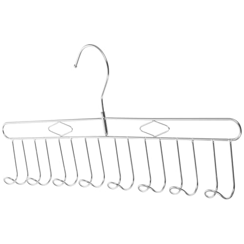 Hemobllo Appendiabiti in Acciaio Inossidabile Multi Ganci per Intimo e Cinture Organizer Armadio Salvaspazio per Top Reggiseni e Accessori Multiuso e Resistente per Casa e Dormitorio