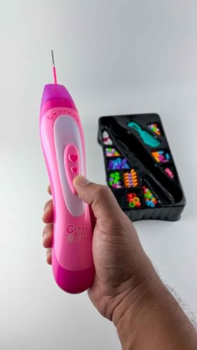 Kit tererê miçangas Cabelo com aplicador penteados Brinquedo