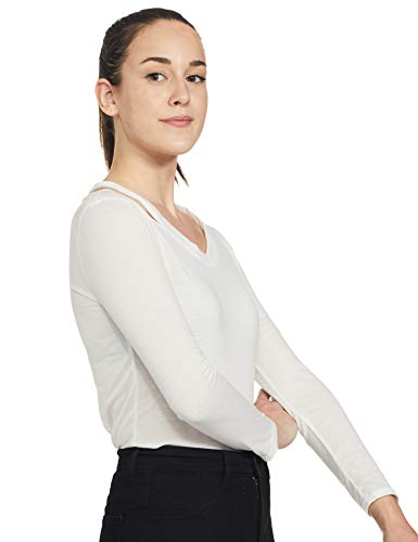 Image of Fabme Women's Styled Plain Cotton Top