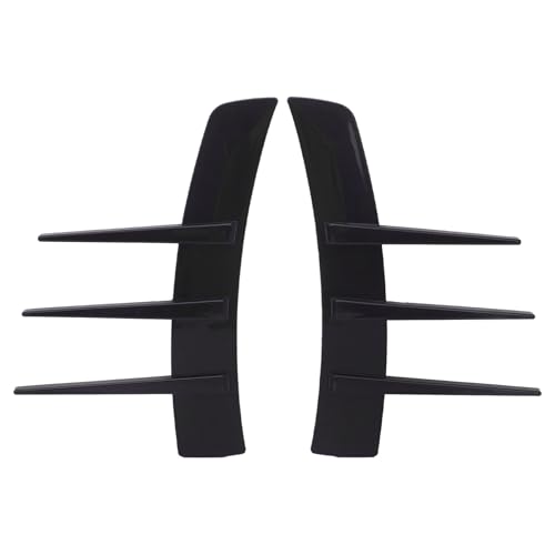 Laikoutd Car Side Vent Spoiler Body Decoration Covers Decorative Sticker Trim Air Flows Intake Hole Grille