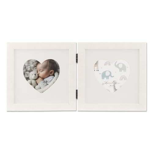Lawrence Frames 4x4 Linen White Hinged Frame