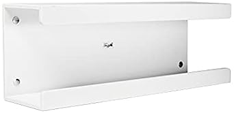 TrippNT 50282 Magnetic Large PVC Kimwipe Lab Wiper Dispenser, 15" Width x 5" Height x 4" Depth, White