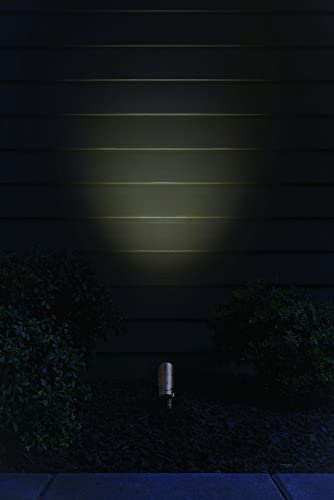 Kichler 16016CBR30 Transitional One Light Accent from Landscape LED Collection in Brass Finish, 4.50 inches