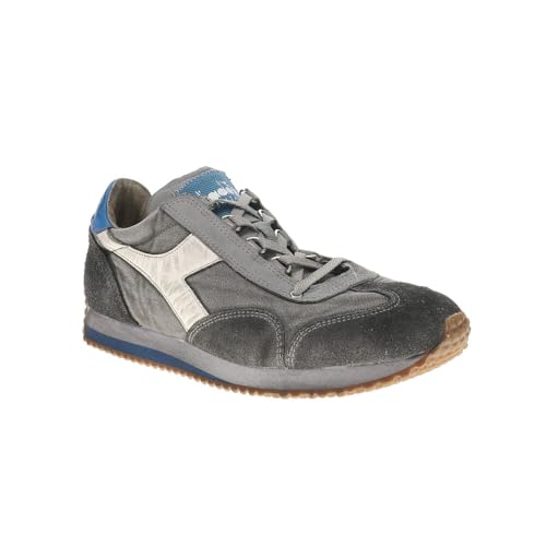 Diadora Mens Equip H Dirty Stone Wash Evo Lace Up Sneakers Shoes Casual - Grey2