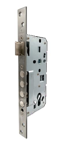 Lince Riegelschloss SEG Holz Inox Rect 50 mm