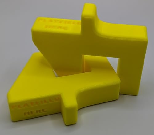 No Gouge Pinball Rubber Playfield Jacks, Set of 2 (YELLOW)