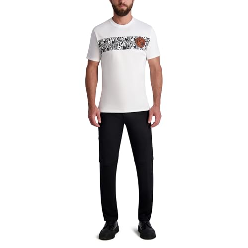 KARL LAGERFELD Men's Dressy Cargo Stretchy Soft Pant