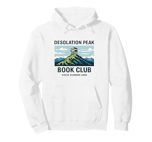 Belvédère des incendies du Desolation Peak Book Club 1956 Sweat à Capuche