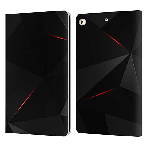 Étui iPad 9.7 Évite Rayures Écran Housse Portefeuille Cuir Alyn Spiller Rouge