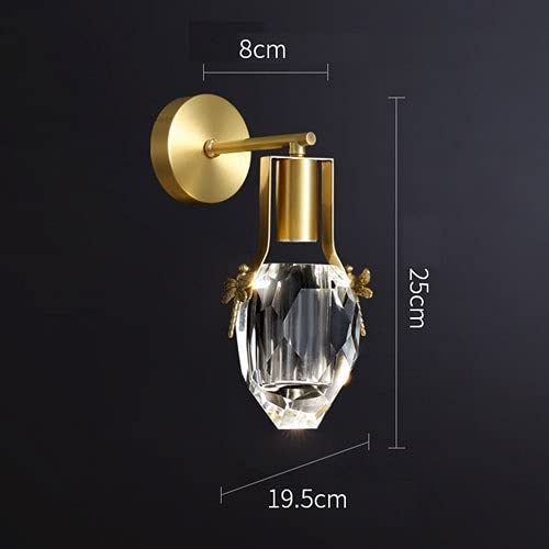 Luminaires muraux de luxe avec cristal pour illuminer votre salon moderne - 6