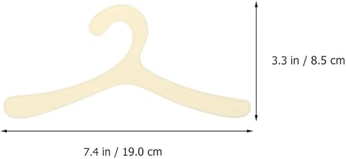 Miniatura 4 de Cabilock Juego de 10 piezas de perchas para mascotas, perchas para niños, perchas para ropa para niños, perchas para ropa para mascotas, decoración