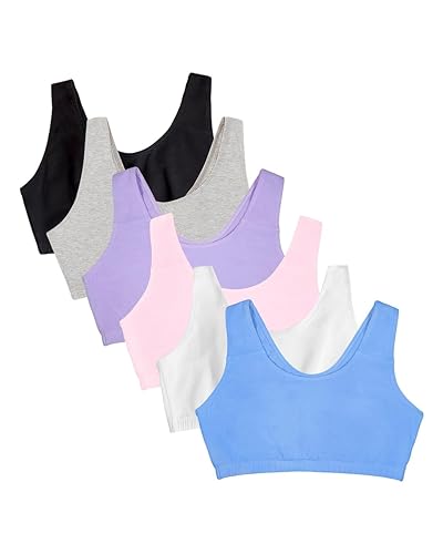 Image of Fruit of the Loom Women's Built Up Tank Style Sports Bra Value Pack