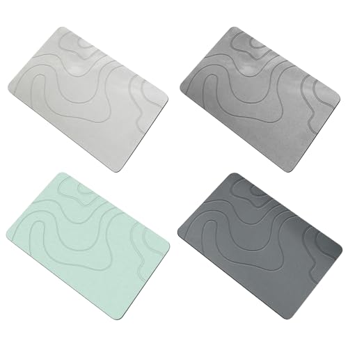 Tapis de bain séchage rapide Morain absorbant antidérapant