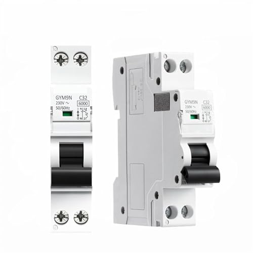 Disyuntor DPN 220V con curva B para protección contra sobrecargas en cuadros eléctricos