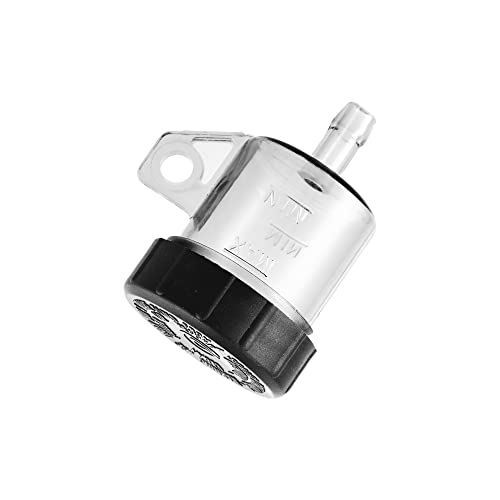 X AUTOHAUX Motorcycle Fluid Oil Reservoir Rear Brake Clutch Tank Oil Cup Clear