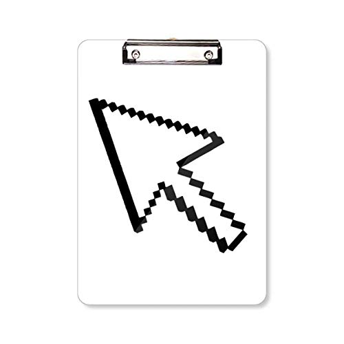 Bloc d'écriture A4 Motif flèche de pixel papier premium pour notes de réunion