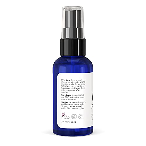 Isabella's Clearly Cats | Ticks And Fleas Product With Rosemary And Lavender | Topical Spray For Cats. Smells Great. Made In Usa. #TOP3