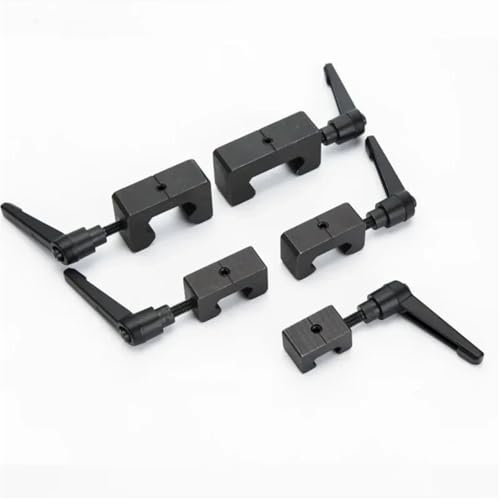 LHKQHRDL Bloc de limitation de Course for Rail de Guidage linéaire HGH EGH15/20/25, Bloc Fixe, Tampon de limitation de Course, Verrouillage latéral, 1 pièce(Without Buffer(1PCS),HGH20) – vue 3