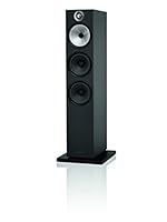 Bowers &amp; Wilkins 603 S2 Anniversary Edition Floorstanding Speaker - Features Decoupled Double Dome Aluminum Tweeter, Continuum Cone FST Midrange, Dual Paper Cone Woofers, Includes Grille, Black