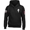 Regamor Custom Christian Hoodies for Men Women Faith Cross Jesus Hoodie Bible Religious Gifts Personalized Christmas, Black, S #4