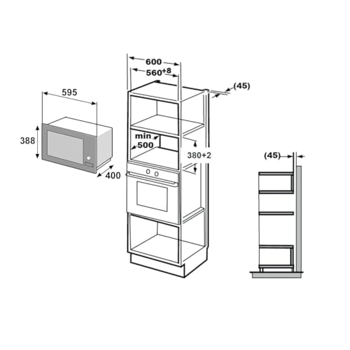 BEKO BMGB25333X - vue 4