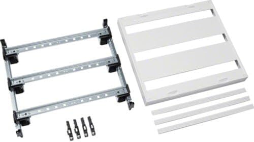 Hager ud32b2 obturateur de plastron 2 modules blanc pour coffret électrique