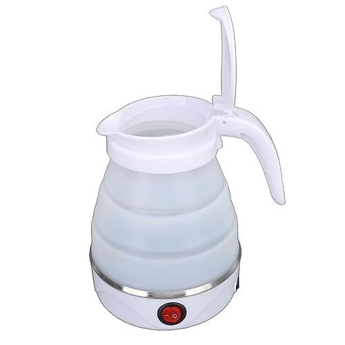 Hervidor eléctrico plegable portátil blanco Pomya