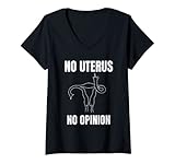 Photo Gallery donna no utero no opinion pro choice diritti riproduttivi femminista maglietta con collo a v Photo Gallery donna no utero no opinion pro choice diritti riproduttivi femminista maglietta con collo a v