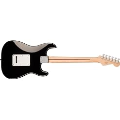 Squier Sonic Stratocaster MN Left-Hand (Black) – Guitare Électrique - Les Beatles, Paul McCartney, John Lennon, RIngo Starr, George Harrison Squier Sonic Stratocaster MN Left-Hand (Black) - Guitare Électrique – Image 2
