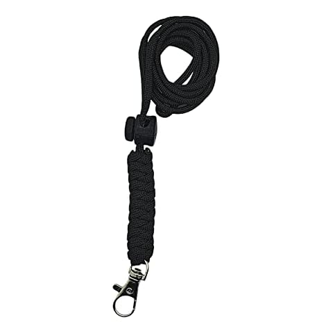 Tough Paracord Neck Lanyard for Whistles and Keys Cover
