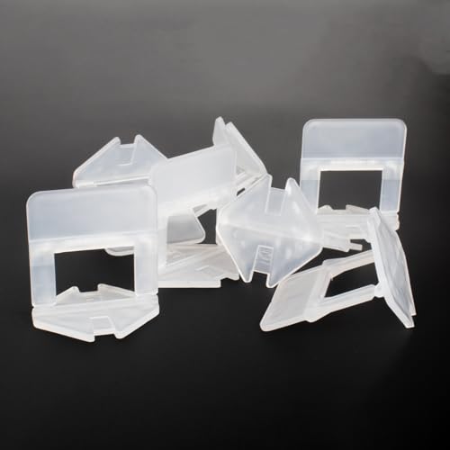 TekTools Tile Levelling System Spacer Clips, Ceramic Tile and Stone Installation - Image 2