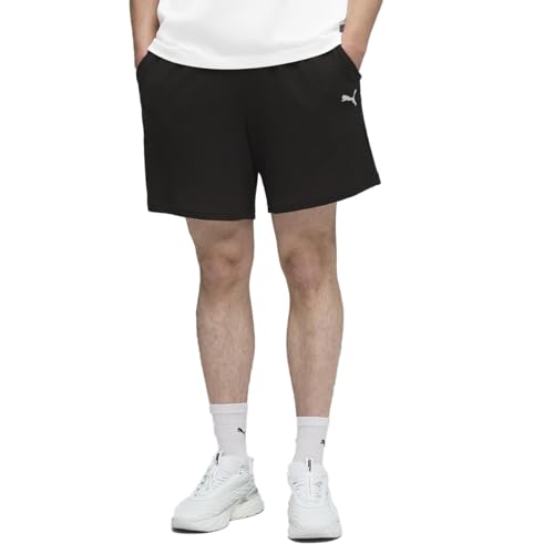 Short sweat PUMA décontracté en tissu gaufré idéal pour vos moments de détente estivaux