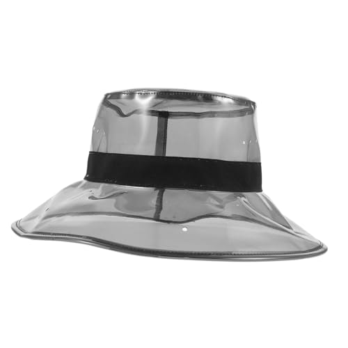 Chapeau de soleil femme anti-éblouissement en PVC souple et large