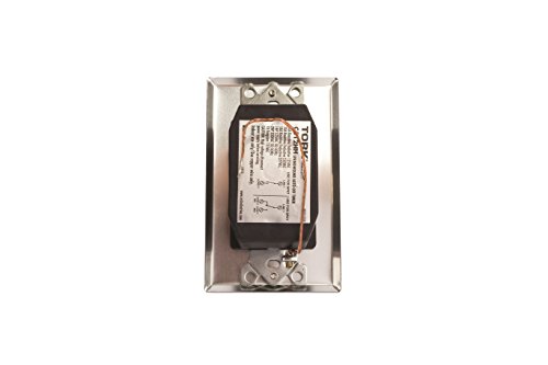 Tork C512H Spring-Wound In-Wall Twist Timer With Commercial Style Metal Plate And 12-Hour Length For Automatic Shutoff Of Motors Or Lights #TOP4