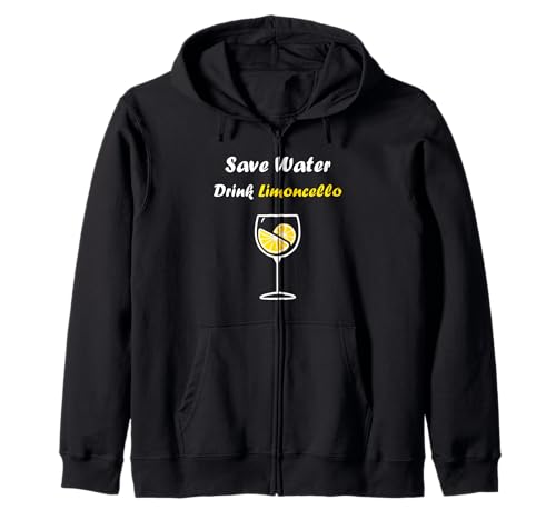 Alcohol Funny lemon Limoncello save water drink Limoncello �W�b�v�p�[�J�[
