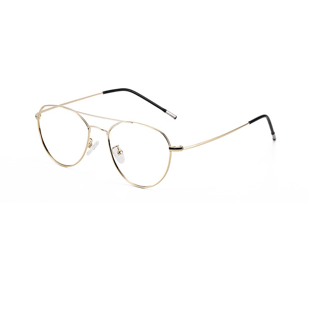 JIETIAN Gafas de Lectura Retro Inteligentes con Lentes multifocales progresivas Que bloquean la luz Azul, Lentes asféricas de Resina 1,56 / antifatiga,02,+3.5