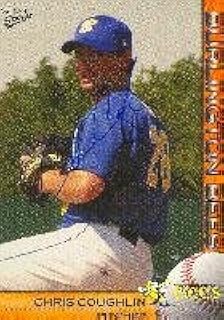 Chris Coughlin Burlington Bees ~ Royals Affiliate 2004 Multi~Ad Sports Autograph - Compare price
